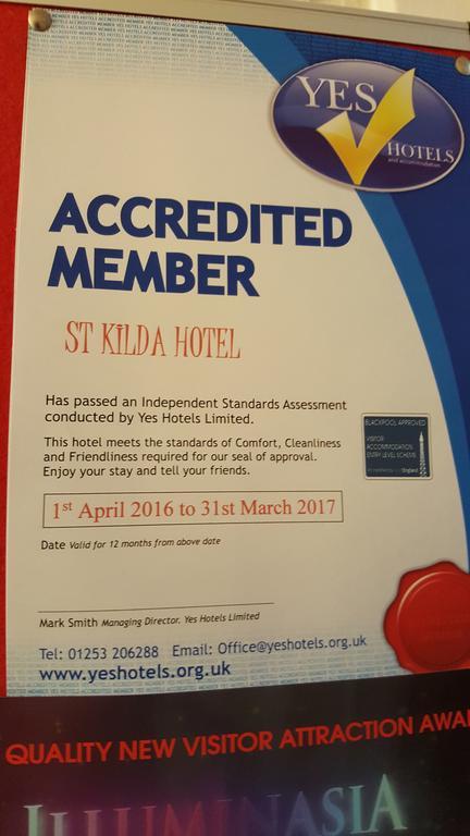 St Kildas, Blackpool Central Kültér fotó